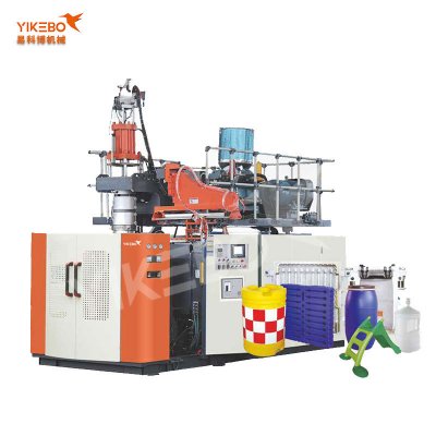 Large storage type hollow blow molding machine