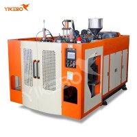 Five liter dual station blow molding machine
